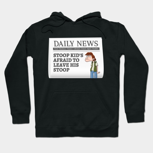 Hey Arnold Stoop Kid Hoodie by Popish Culture